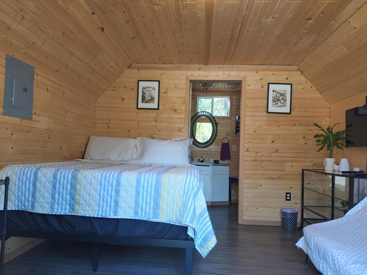 蓝河小屋及露营地 布卢里弗 外观 照片